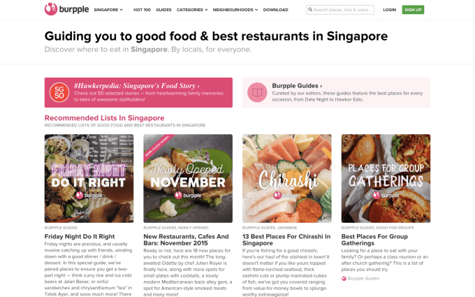 photo of Food Discovery Service Burpple Eats Up $6M To Expand In Asia image
