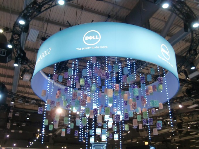 Massive Dell sign at Dell World 2012.