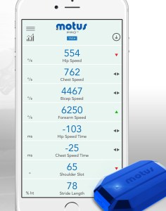 Motus sensor and smartphone app.