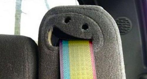 Seatbelt Rainbow