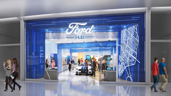 FordPass includes the opening of FordHubs, where consumers can learn more about Fords latest innovations and mobility services in a relaxed, comfortable setting.  FordHubs will be located in urban storefronts, with the first set to open in Westfield World Trade Center in New York later this year. FordHubs also are slated to open in San Francisco, London and Shanghai.