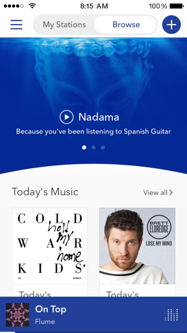 Pandora Revamps Its App To Better Compete With Spotify, Apple Music
