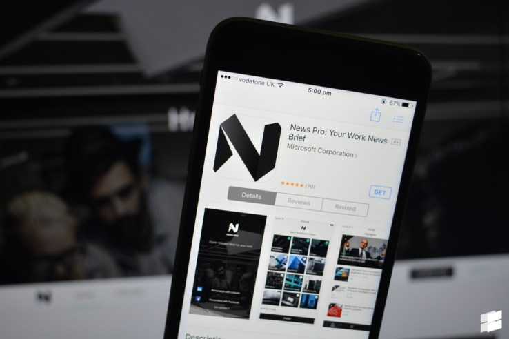 Microsoft Launches A Bing-Powered News App For iOS Devices, News Pro