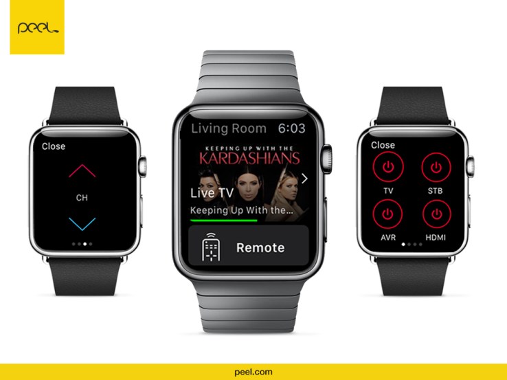 Peel Turns Your Apple Watch Into A Universal Remote Control
