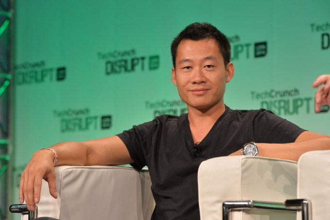 LONDON, ENGLAND - OCTOBER 20:  Justin Kan, from Y Combinator, on stage during the 2014 TechCrunch Disrupt Europe/London at The Old Billingsgate on October 20, 2014 in London, England.  (Photo by Anthony Harvey/Getty Images for TechCrunch) *** Local Caption *** Justin Kan