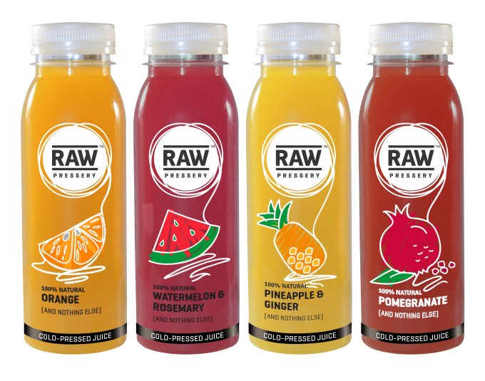 Raw Pressery juices