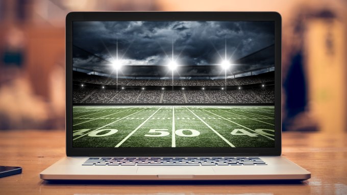 football laptop