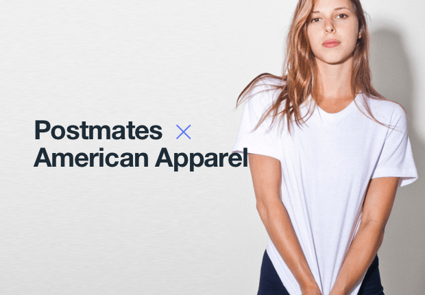 postmates american apparel