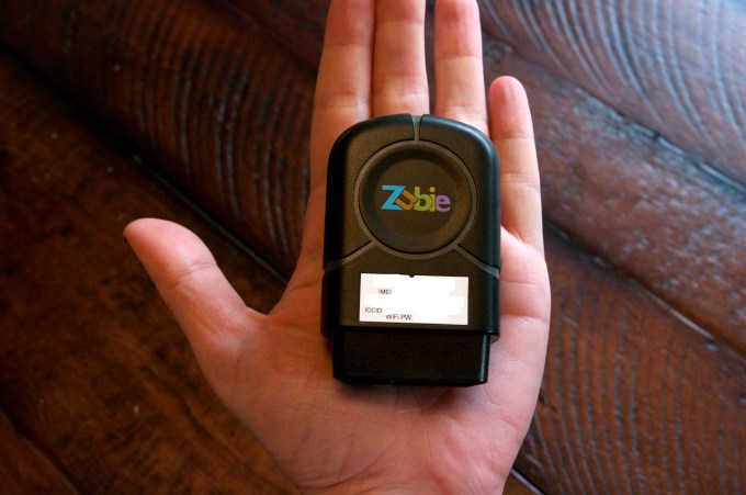 Zubie connected car device