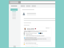 Senders gives you more context for the recipients and senders in email