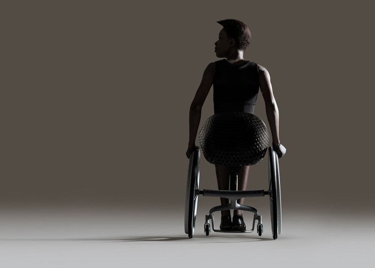3D-printed bespoke wheelchair debuts at Design Week in London