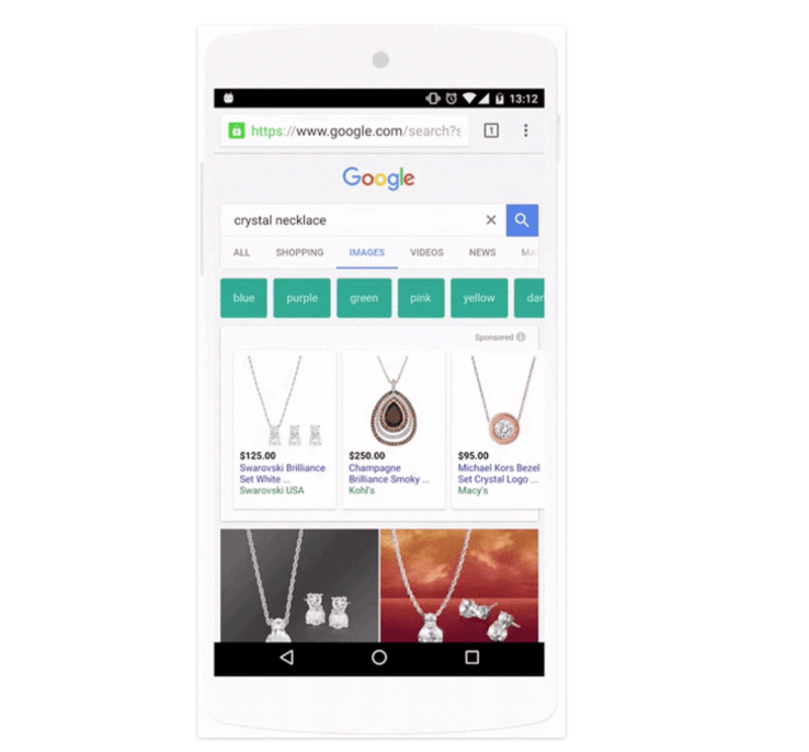Google Image Search will now include shopping ads