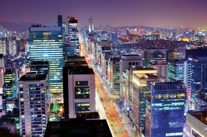 South Korea Gangnam startup distric