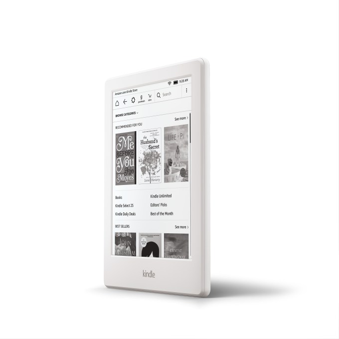 Kindle, White, Side-2