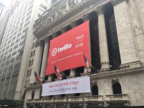 Twilio opens trading at $23.99 per share