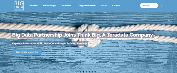 photo of Big data company Teradata acquires UK’s Big Data Partnership image