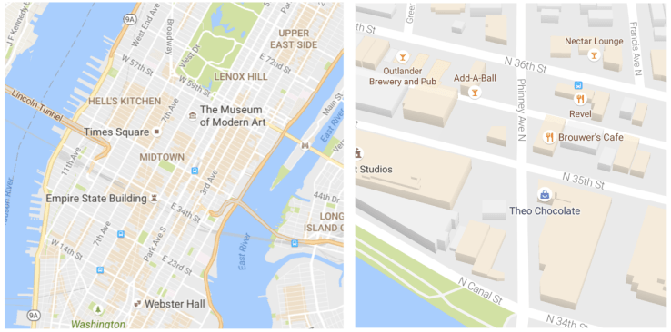 photo of Google Maps gets a cleaner look and starts highlighting areas of interest image