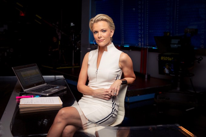 In this May 5, 2016 file photo, Megyn Kelly poses for a portrait in New York. Donald Trump was a guest on Kellys first Fox network special, "Megyn Kelly Presents," which aired  May 17. (Photo by Victoria Will/Invision/AP, File)