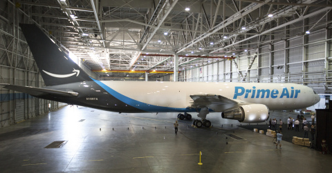The Amazon One is Amazon.com's first branded, dedicated air cargo plane.