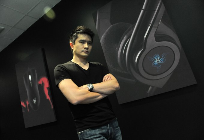TO GO WITH: Asia-technology-computer-gaming,FOCUS  by Philip LimThis photograph taken on October 27, 2011 shows Tan Min-Liang, the Singaporean co-founder and chief executive officer of Razer, poses at the company's research and development centre in Singapore. Razer is a cult brand among hardcore gamers worldwide who lust after high-performance devices such as mice, keyboards, headsets and joysticks.   (Photo: ROSLAN RAHMAN/AFP/Getty Images)