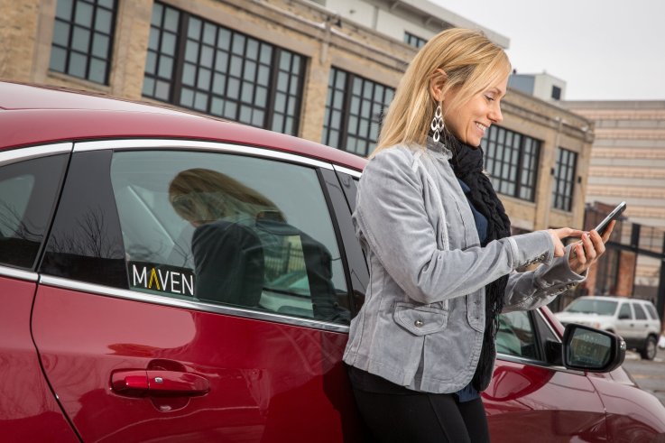 photo of GM’s Maven starts offering one-way car sharing image