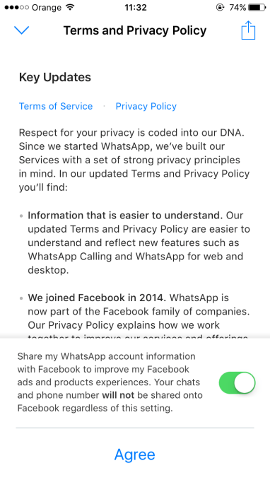 terms and privacy policy
