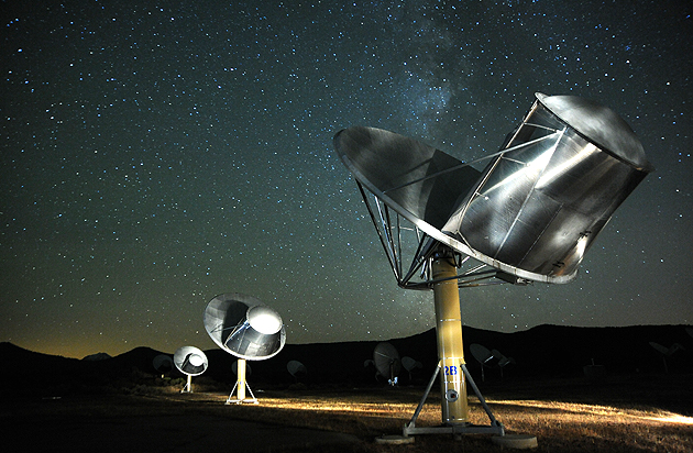 Allen Telescope Array / Image courtesy of SETI Institute
