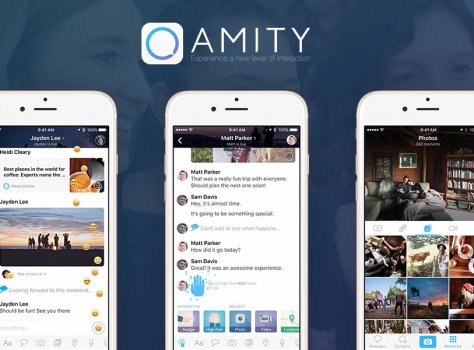 Amity’s messaging app 1-ups iOS 10’s