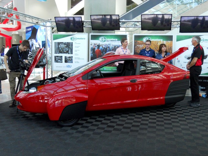 Elio Motors at the 2015 LA Auto Show