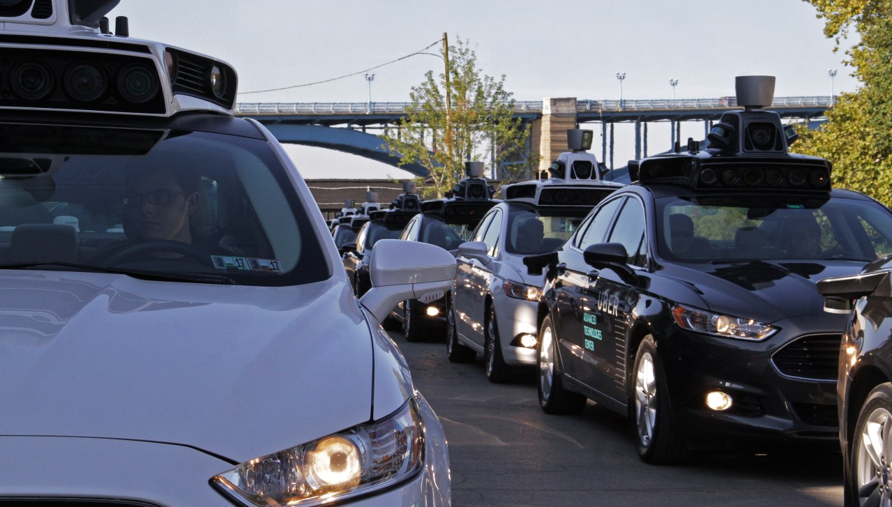 Uber starts self-driving car pickups in Pittsburgh
