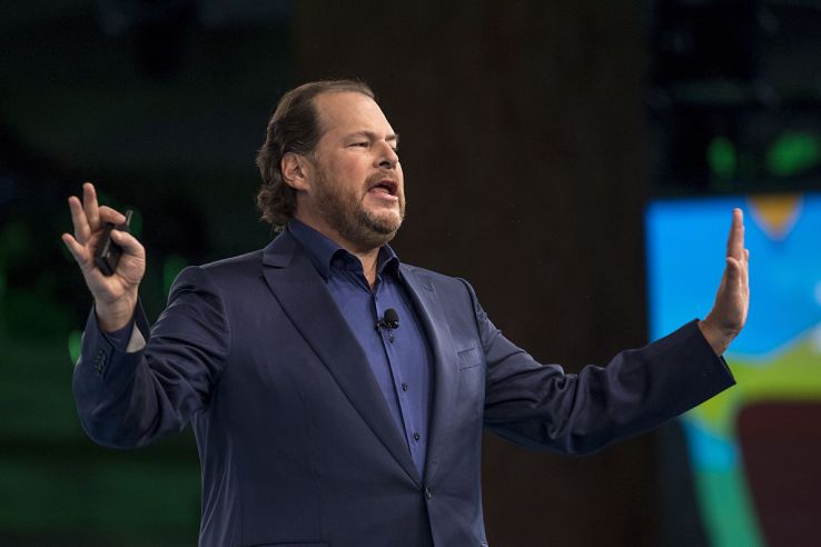 Salesforce slides past its $10B annual run rate target