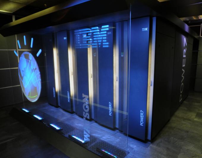 The servers that power IBM Watson.