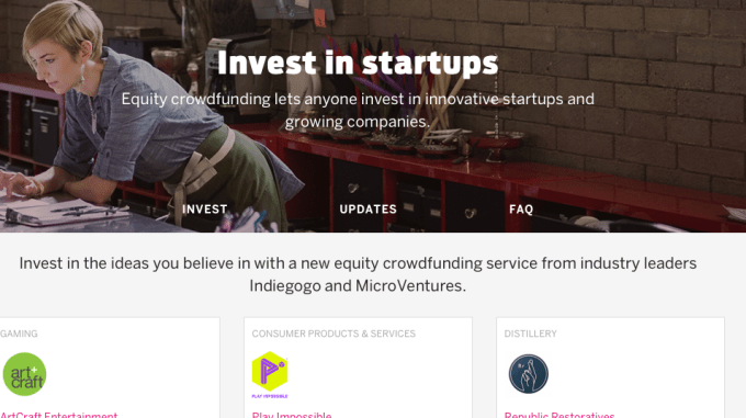 Indiegogo enlists MicroVentures for a new investment platform