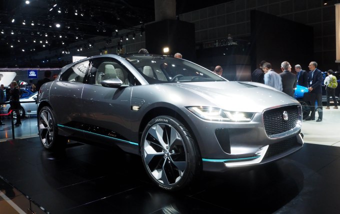 Jaguar I-PACE concept at the 2016 LA Auto Show