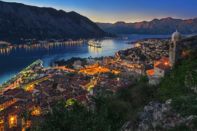 Montenegro Kotor Bay at Sunset (Photo: Luís Henrique Boucault/Moment/Getty Images)