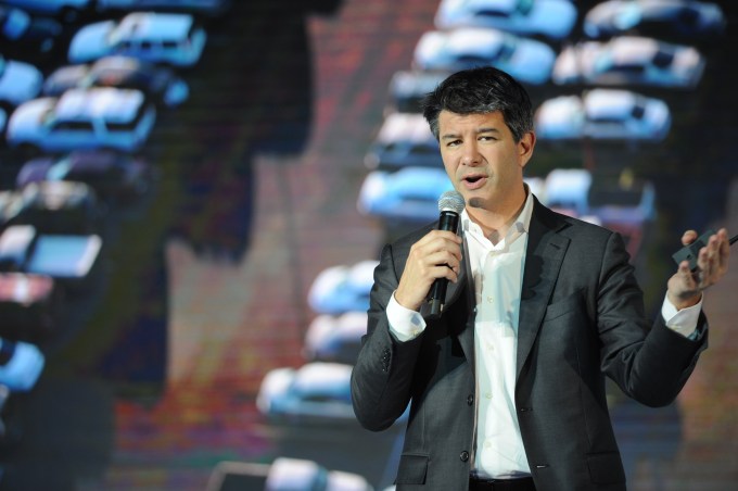 Uber CEO Travis Kalanick Attends The Third Netease Future Technology Conference
