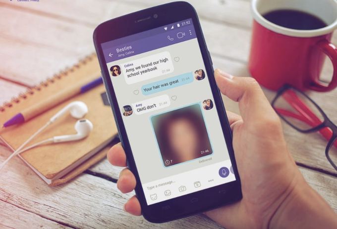 Viber has a new "secret messages" feature for ephemeral photo and video sharing.