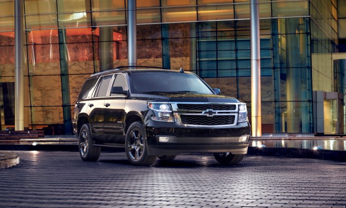 New for 2017, the Tahoe and Suburban LT models are offered with a Midnight Edition package. The LT Midnight includes all of the features found on both the LT trim levels of Suburban and Tahoe and adds 20 black wheels, all-season tires, roof rack cross rails, black assist steps and black Chevrolet bow tie logos.