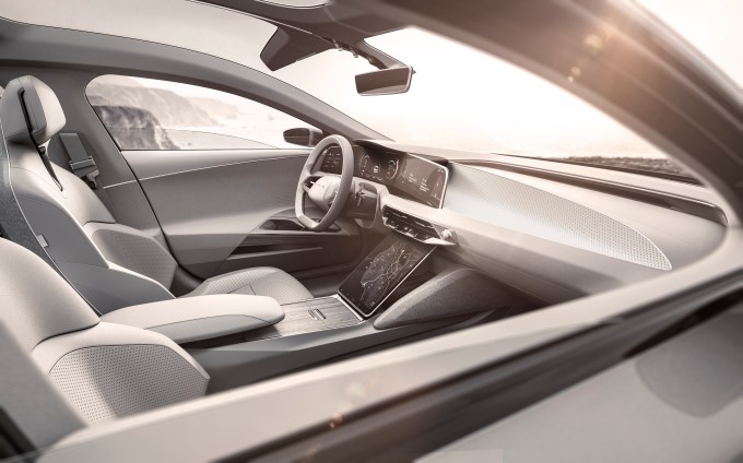 Rendering of the Lucid Air interior