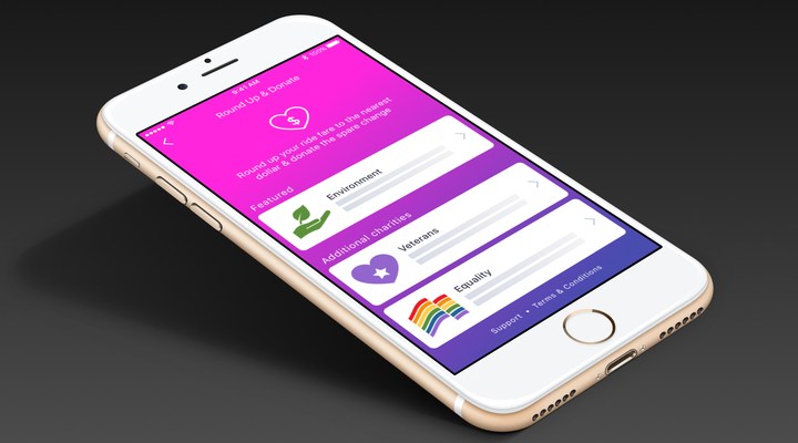 photo of Lyft to let passengers round up their fare and donate the difference to charity image