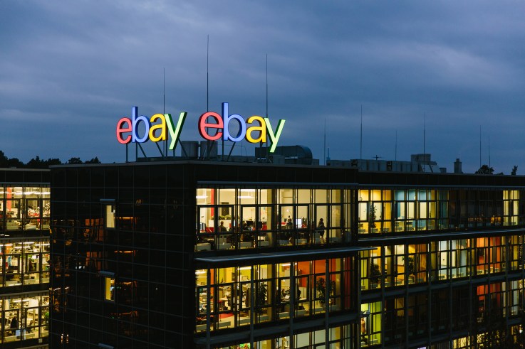 EBay shares sink after posting financial results