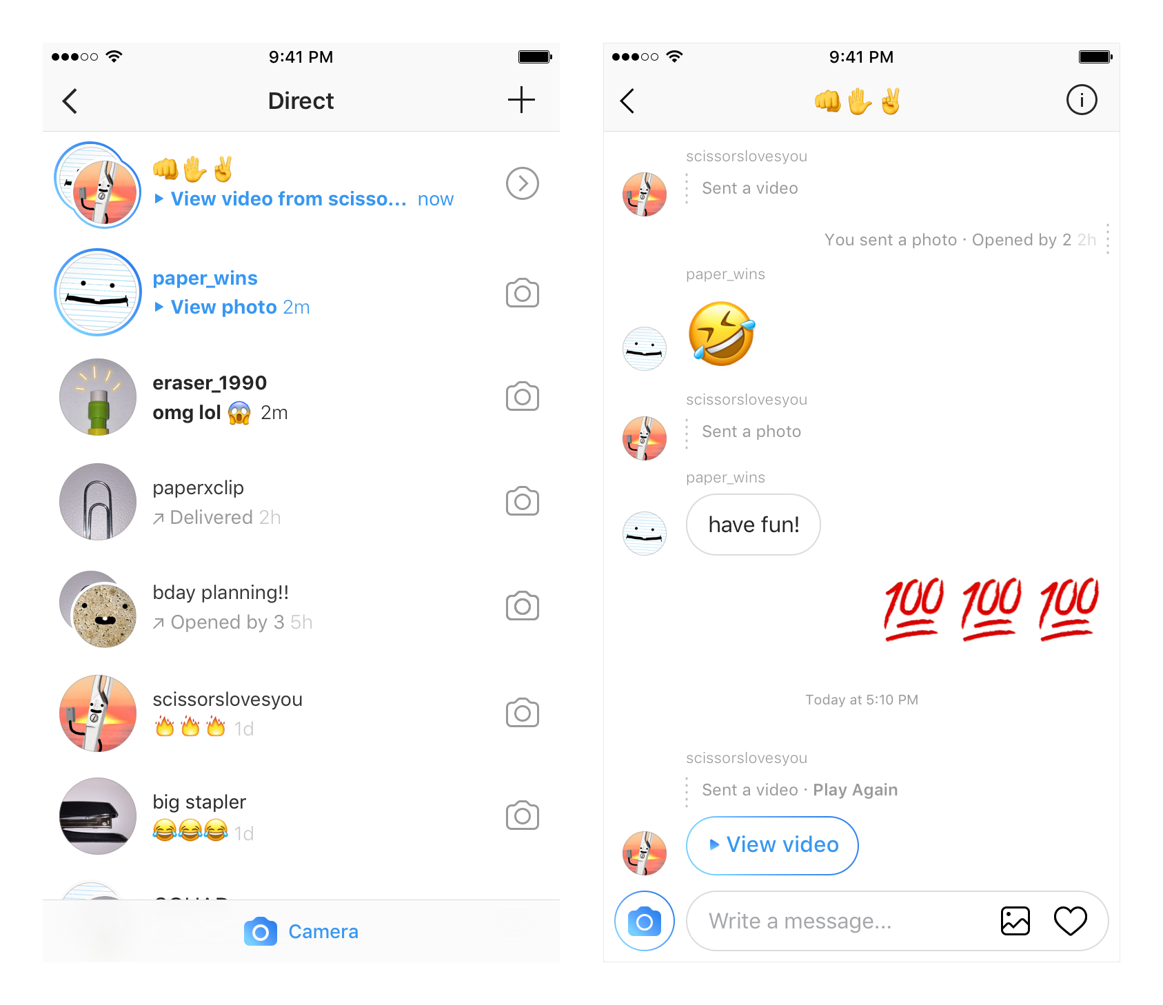 Instagram Uji Coba Aplikasi Direct Message Yang Dibuat Terpisah Kincir