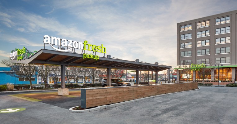 photo of AmazonFresh opens its grocery Pickup locations in Seattle image