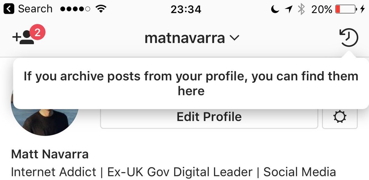 Instagram ahora permite a sus usuarios archivar fotografías