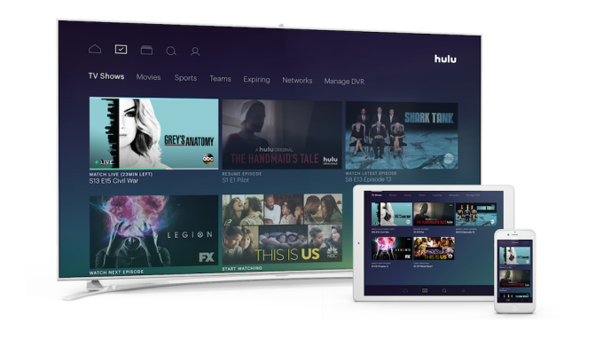 Hulu Live TV shows