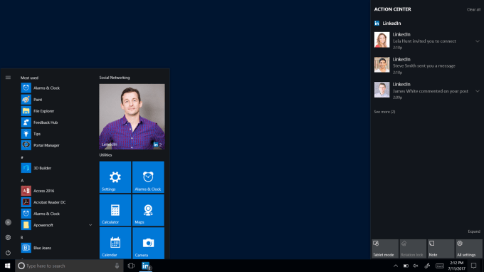 photo of LinkedIn’s new desktop app arrives on Windows 10 image