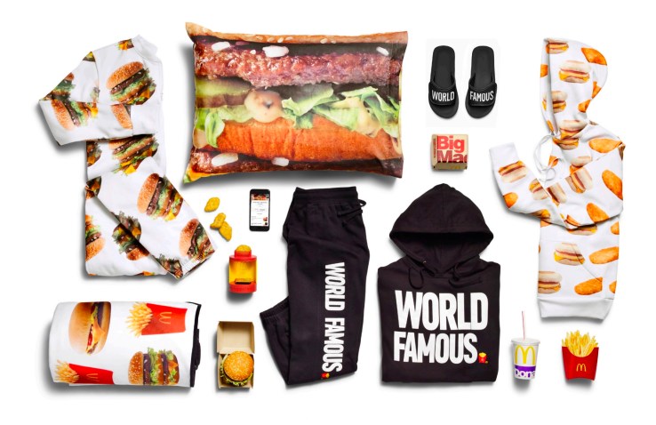 McDonald’s is offering branded lazywear to celebrate you truly giving up