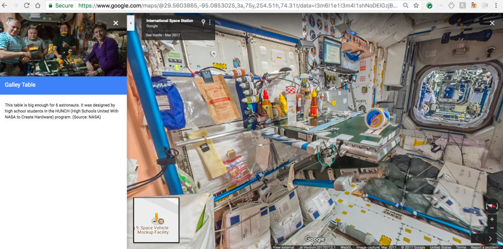 Google Street View now lets you explore the International Space Station