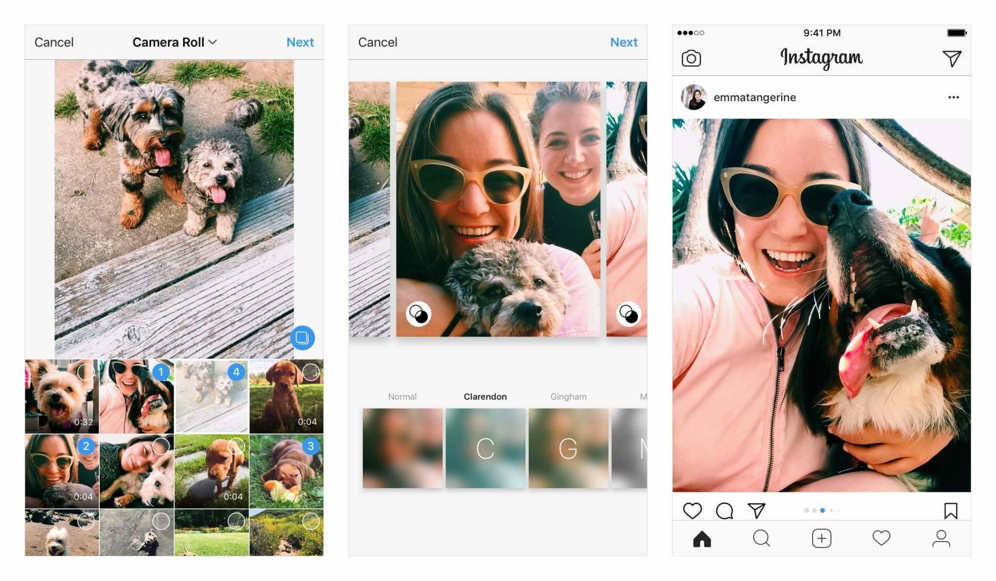 Instagram Users Can Now Post Landscape And Portrait Albums