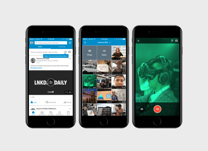 LinkedIn opens video uploads to all as part of a bigger video push